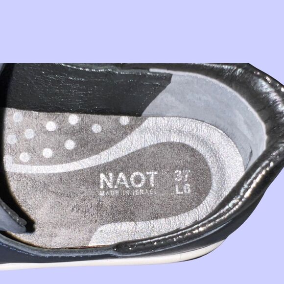 NAOT Intrepid Apollo Sneaker Gray/Blue Size US 6 6.5 37EU - Picture 5 of 7